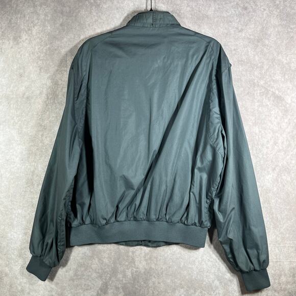 Vintage Members Only Bomber Jacket Mens 44 Gray‎ Full Zip Outdoor Pockets 90s - Picture 5 of 10